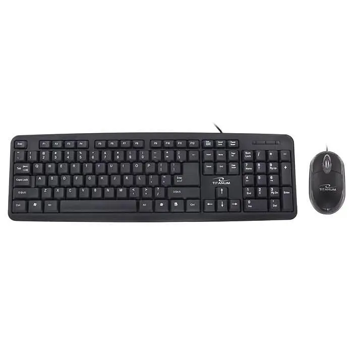 Комплект (клавіатура + миша) Esperanza TK106 USB Black (TK106UA) - фото 2