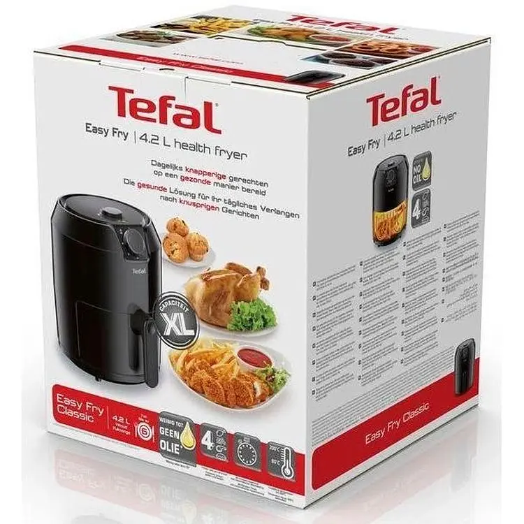 Мультипечь Tefal EasyFry Classic XL 1500 Вт черная (EY201815) - фото 5
