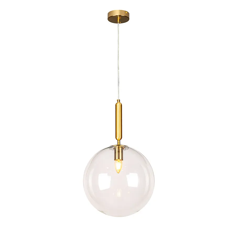 Підвісний світильник Levistella 9163530-1 BRZ+CL - фото 2