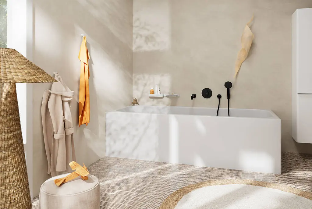 Змішувач для душу Hansgrohe DuoTurn S прихованого монтажу matt black 75418670 - фото 3