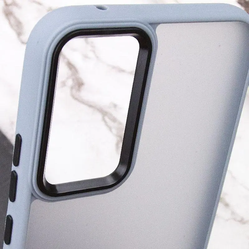 Чохол TPU+PC Lyon Frosted для Samsung Galaxy S25 Ultra Sierra Blue - фото 5