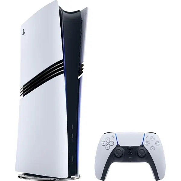 Ігрова консоль Sony PlayStation 5 Pro 2Tb + бездротова гарнітура PULSE Elite White + чохол - фото 3