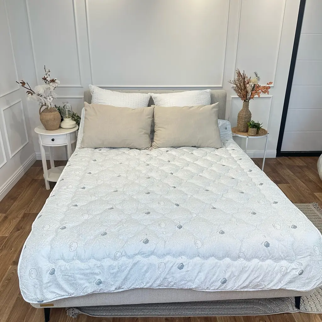 Ковдра двоспальна закрита Arda Cotton 20331 175х215 см