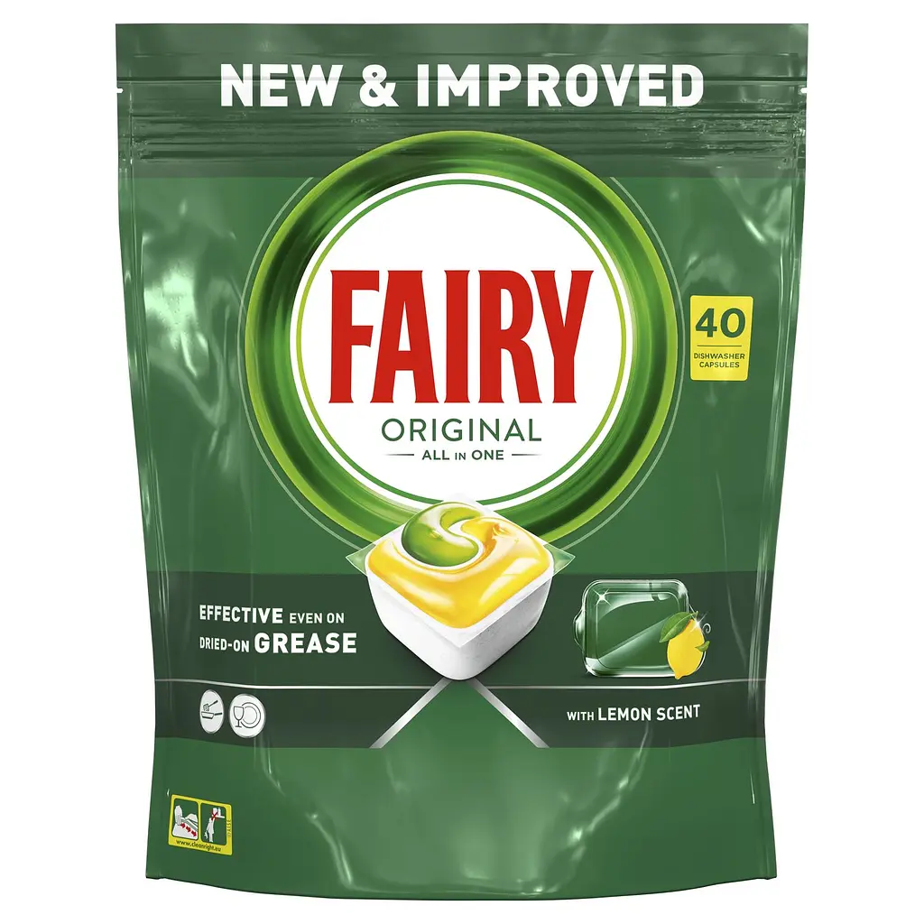Капсули для посудомийних машин Fairy Original Все-в-1 40 шт. - фото 2