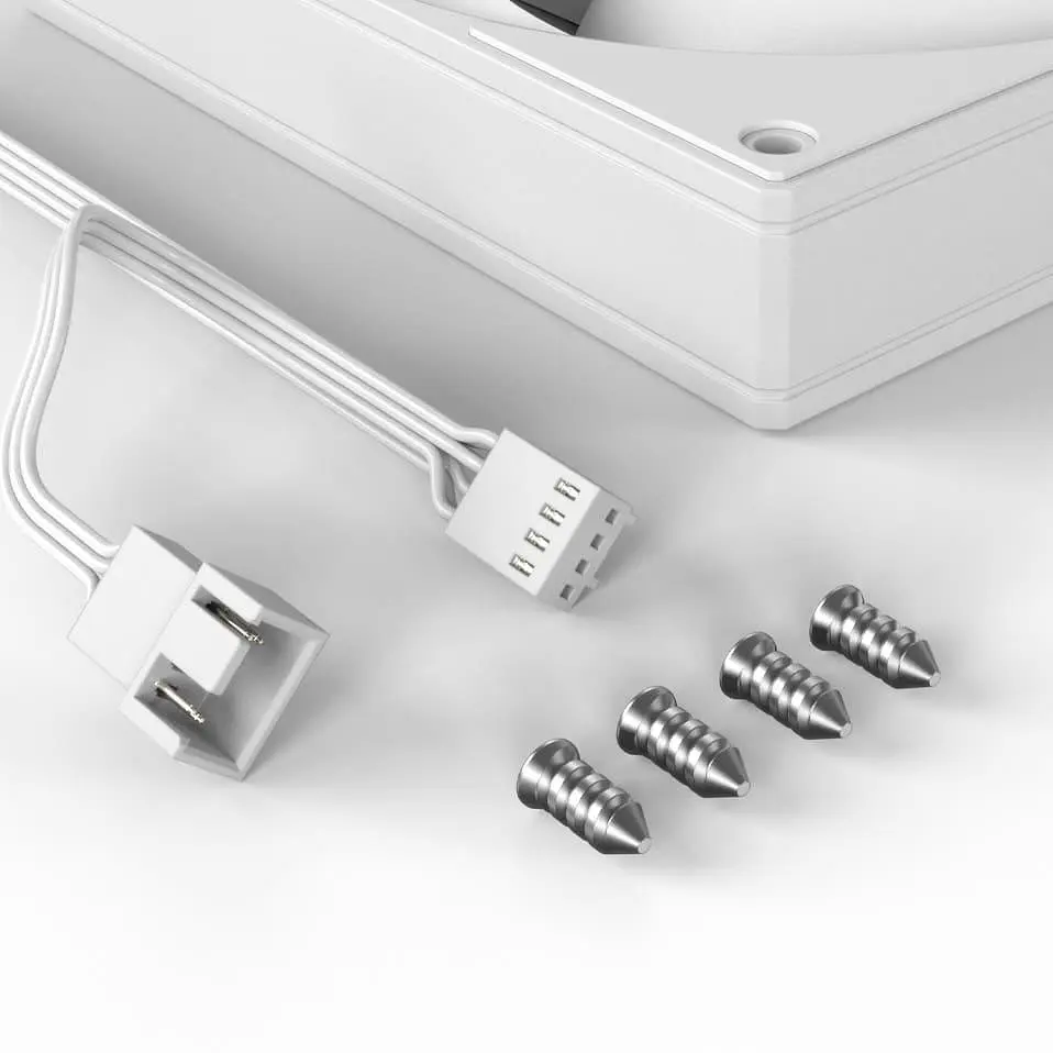 Вентилятор ID-Cooling AS-140-W Duet White (AS-140-W DUET) - фото 5