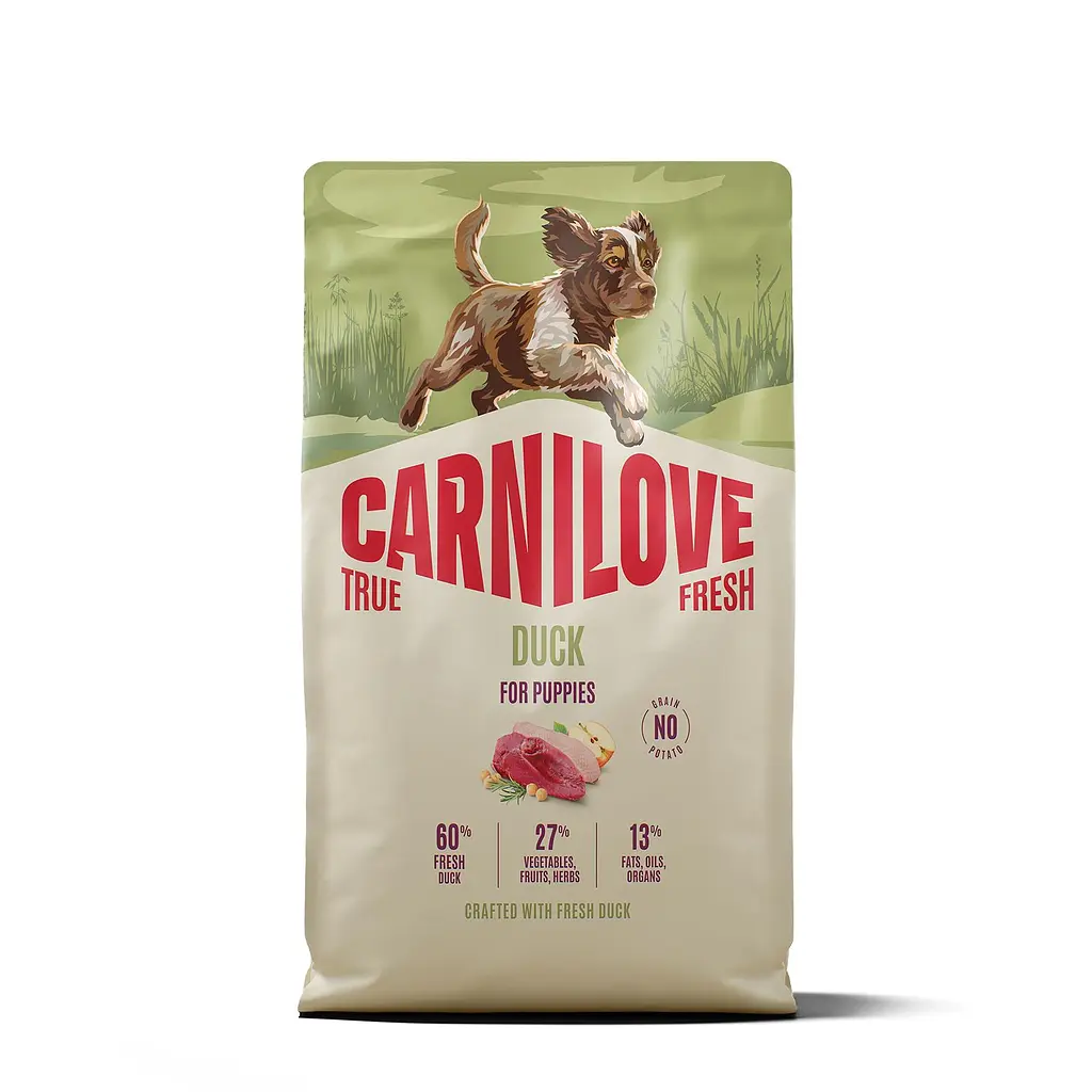 Сухий корм для цуценят Carnilove True Fresh Puppy суперпреміум качка 4 кг