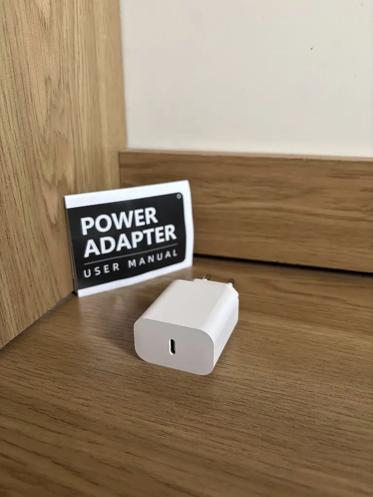 Мережевий зарядний пристрій Bouge USB Type-C 20 Вт 20W адаптер живлення Power Delivery білий (SKU-062) - фото 5