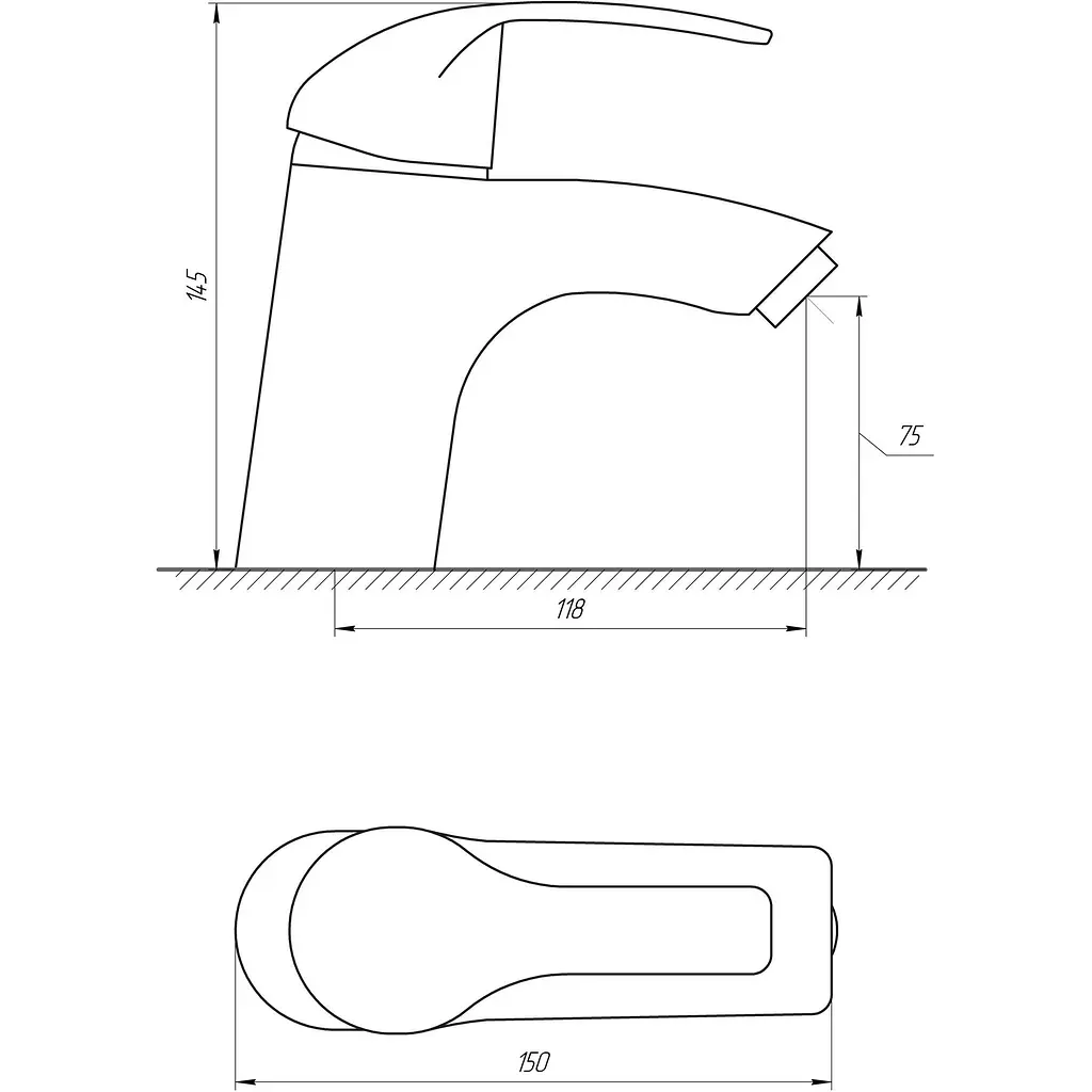 Змішувач для раковини DOMINO ACCENT DAC-101 - фото 4