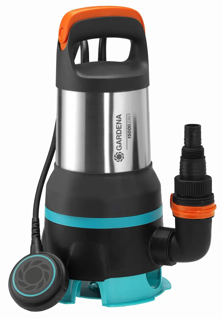 Насос дренажний чистої/брудної води Gardena 15000 2-в-1 (09048-20) - фото 2
