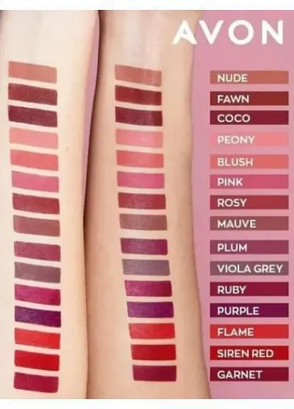 Зволожувальна матова губна помада Avon Ультра Posh Petal/Пелюстки троянди 3.6 г - фото 4