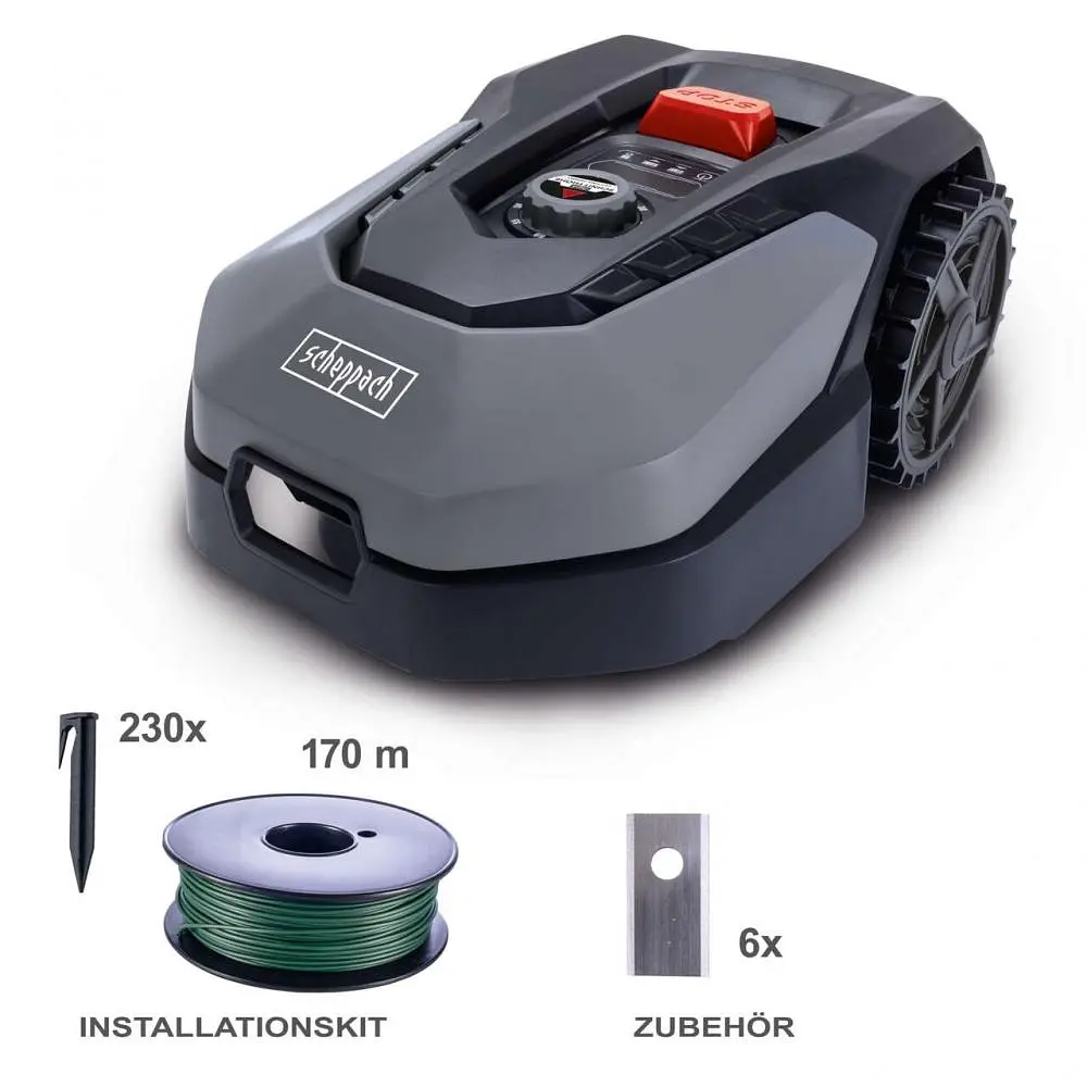 Газонокосарка-робот Scheppach RoboCut XXL900 (900 м2, 20-60 мм, до 35°) - фото 2