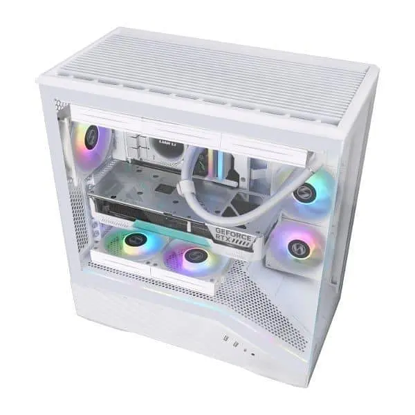 Корпус Lian Li Vector V100 Tempered Glass без БП White (G99.V100W.01) - фото 6