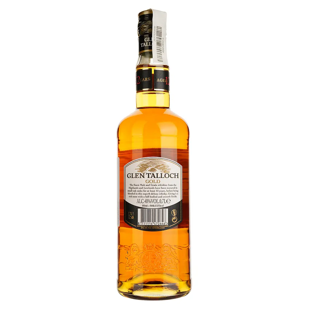 Віскі Glen Talloch 12 yo Blended Scotch Whisky 40% 0.7 л в подарунковій упаковці - фото 2