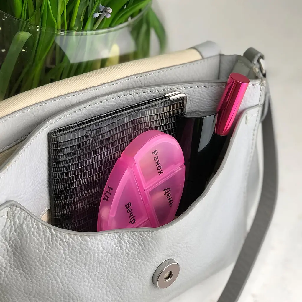 Органайзер для таблеток MBM My Home PC-04, 7 днів 12х9.6х6 см зелений (PC-04 GREEN) - фото 9