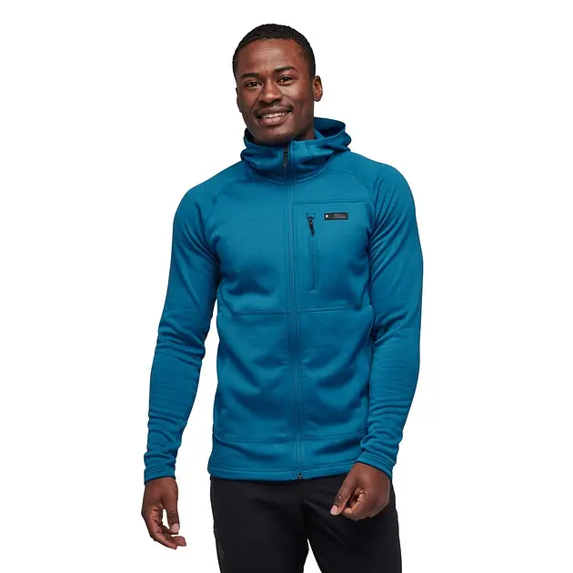 Кофта Black Diamond M Factor Hoody Kingfisher L (1033-BD 7440404015LRG1) - фото 2