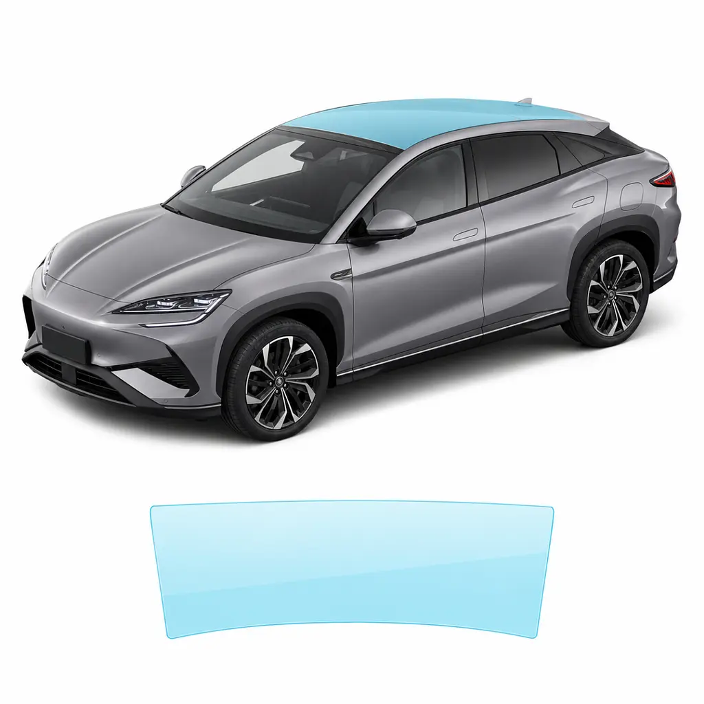 Антигравійна захисна бронеплівка за лекалами для BYD Sealion 07 I 2024- зона даху
