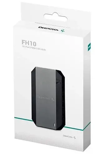 Контролер для керування вентиляторами DeepCool FH-10, Black, 10x4-pin PWM, живлення SATA (DP-F10PWM-HUB) - фото 5