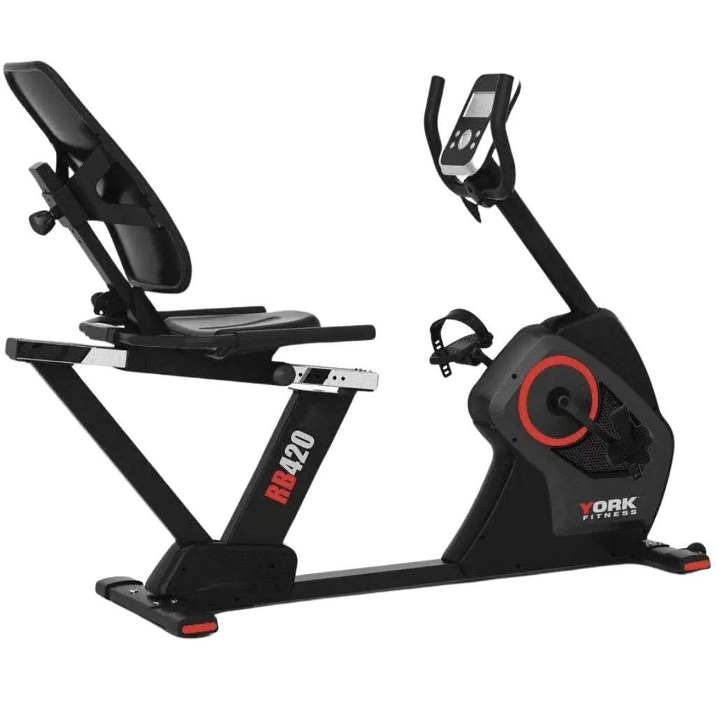 Горизонтальний велотренажер York Fitness RB420 Recumbent - фото 5