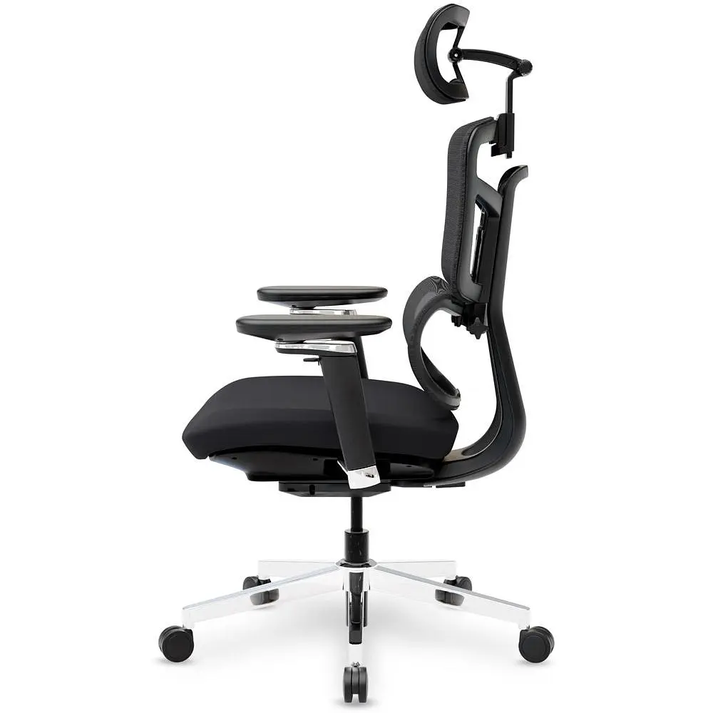 Крісло Mealux S4 Air Fabric Black ( HF-S4 F/B)  - фото 2