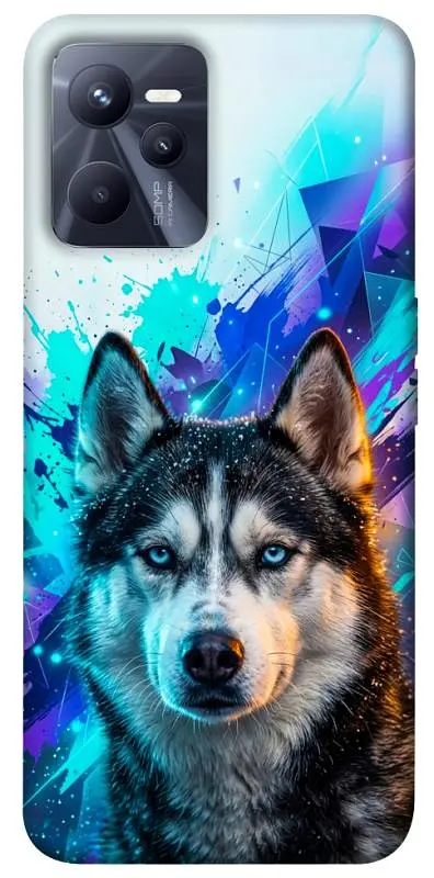 TPU чехол Demsky Husky magic для Realme C35