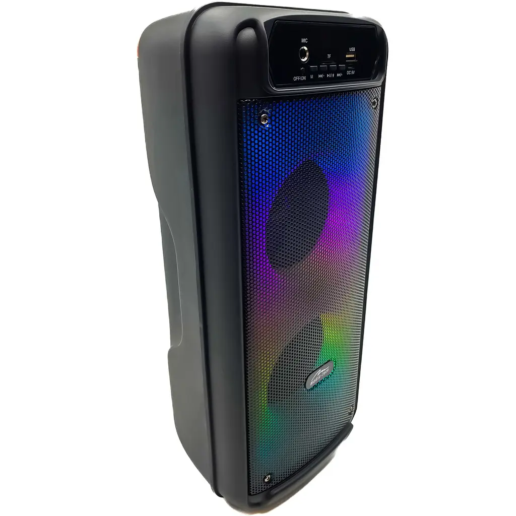 Акустична система 1.0 Media-Tech 14W, Bluetooth/FM/AUX/MicroSD/USB/RGB чорна - фото 3