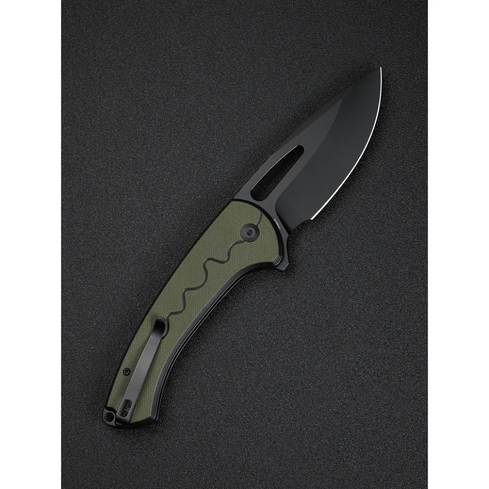 Нож складной Sencut Squiggy S24082A-2 Black/Green - фото 9