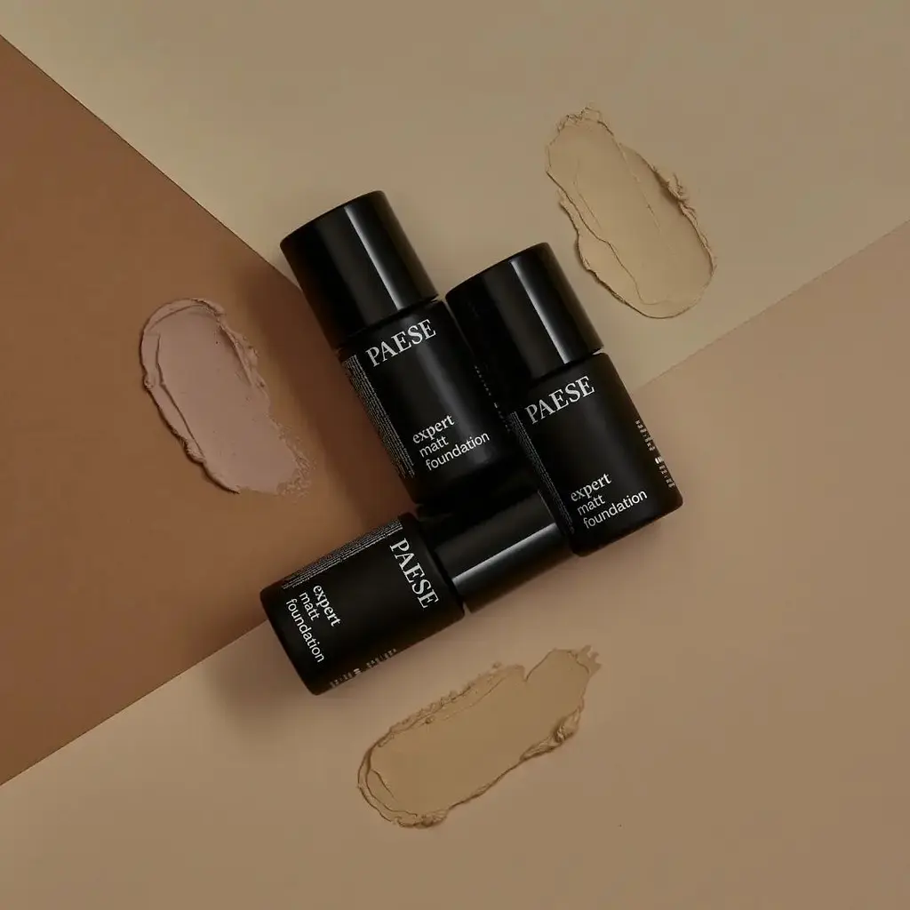 Тональный крем Paese Expert Matt Foundation тон 502W (Natural Beige) 30 мл - фото 5