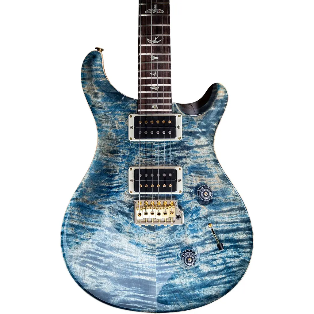 Електрогітара PRS Custom 24 10 Top Faded Whale Blue (162691) - фото 2