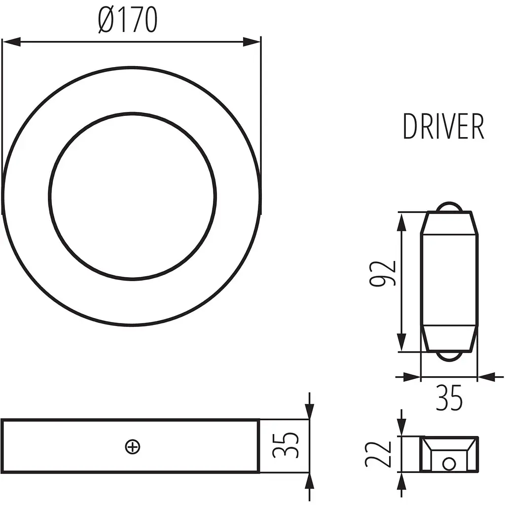 Светильник down-light Kanlux Carsa V2LED 12W-NW-W (28948) - фото 4