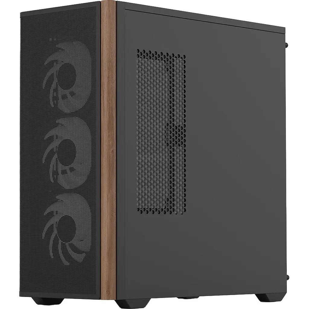 Корпус AeroCool D501A-G-BK-v2 Black (ACCM-DS01043.11) [146669] - фото 5