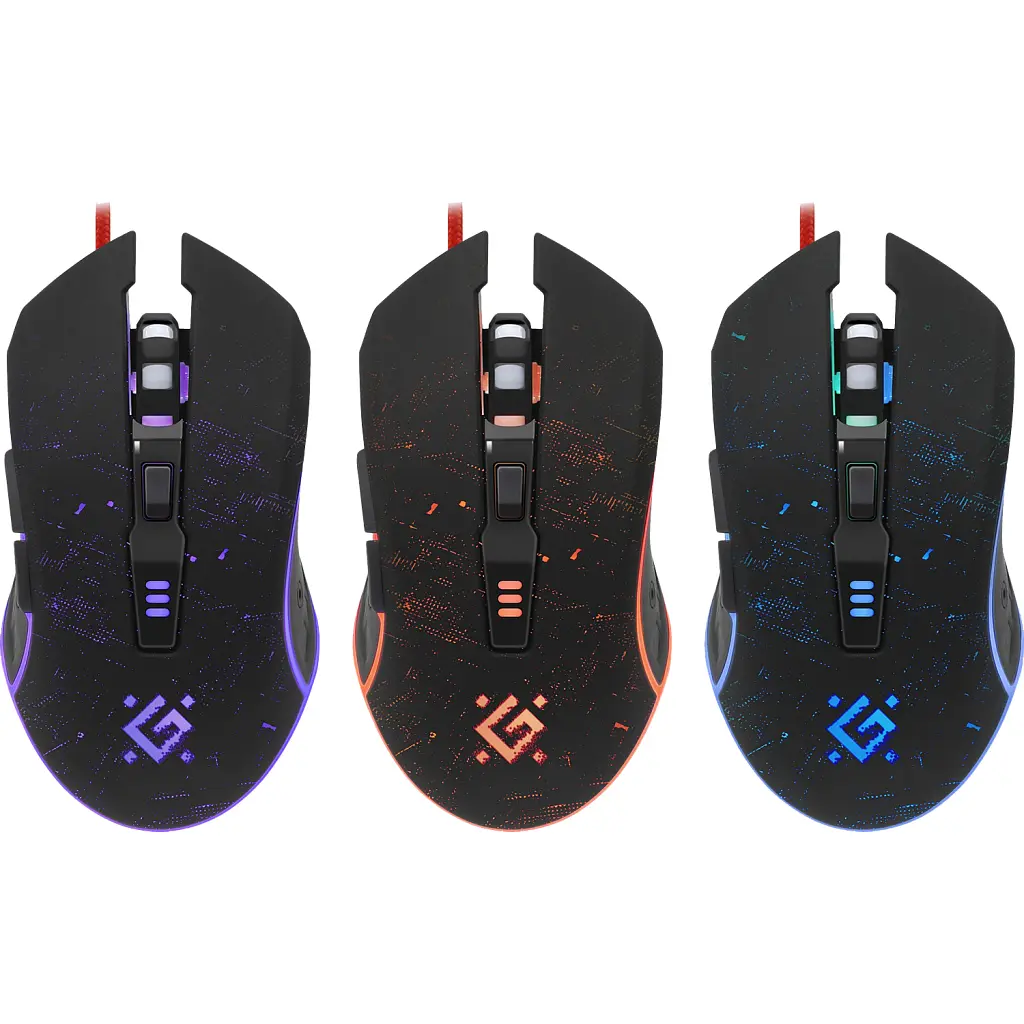 Мишка Defender Draglen GM-907 RGB USB Black (52907) - фото 3