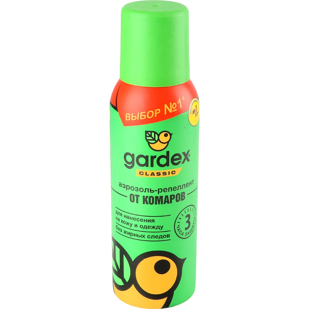 Аерозоль-репеллент від комарів Gardex Classic 100 мл - фото 2