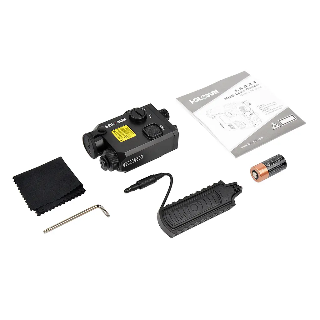 Цілевказівник (тактичний блок) Holosun LS321-GR (LS321G) Green & IR/IR illuminator - фото 5
