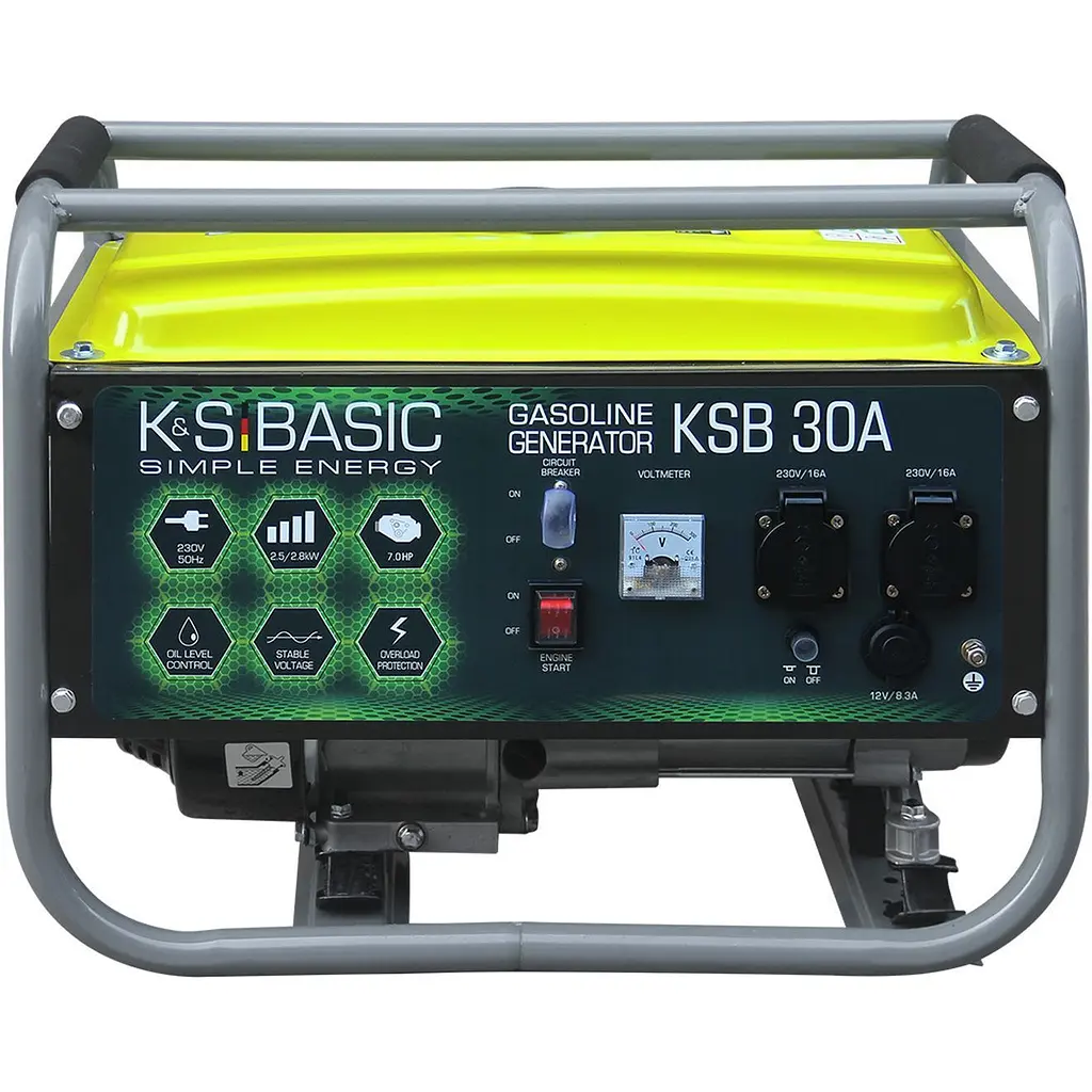 Генератор бензиновый Konner&Sohnen BASIC KSB 30A [157504] - фото 2