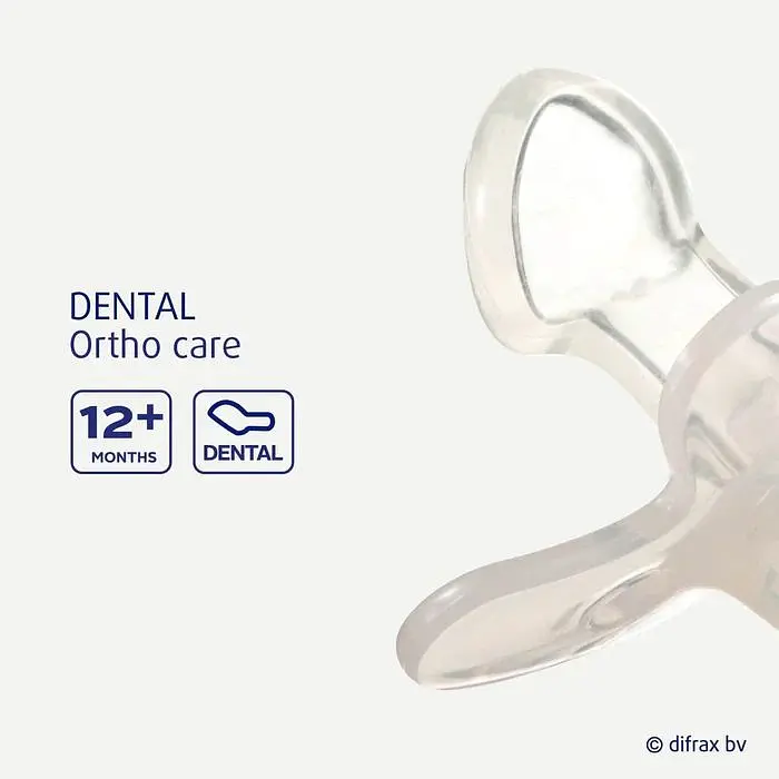 Пустышка силиконовая Difrax Dental 12+ мес. Popcorn (346 Popcorn) - фото 4