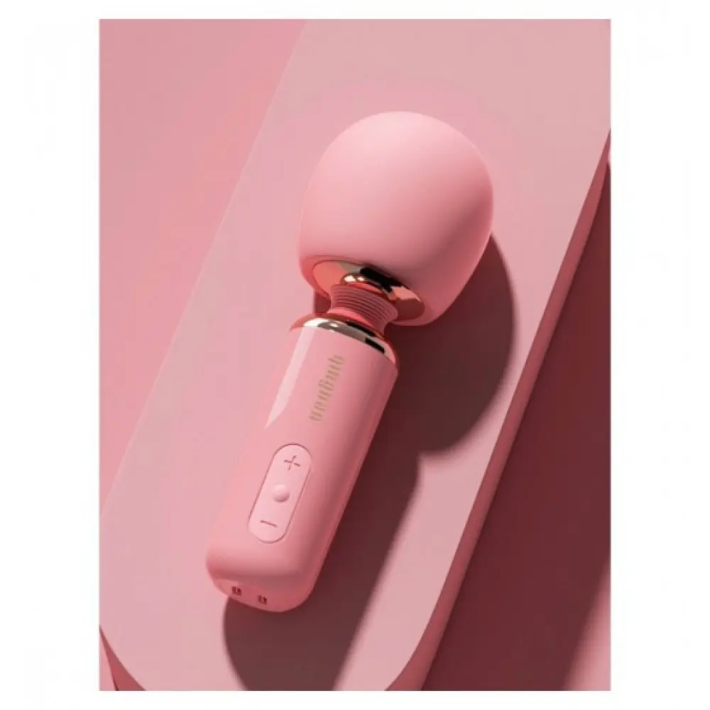 Вібратор Qingnan No.5 Powerful Mini Wand Massager -мікрофон - фото 3