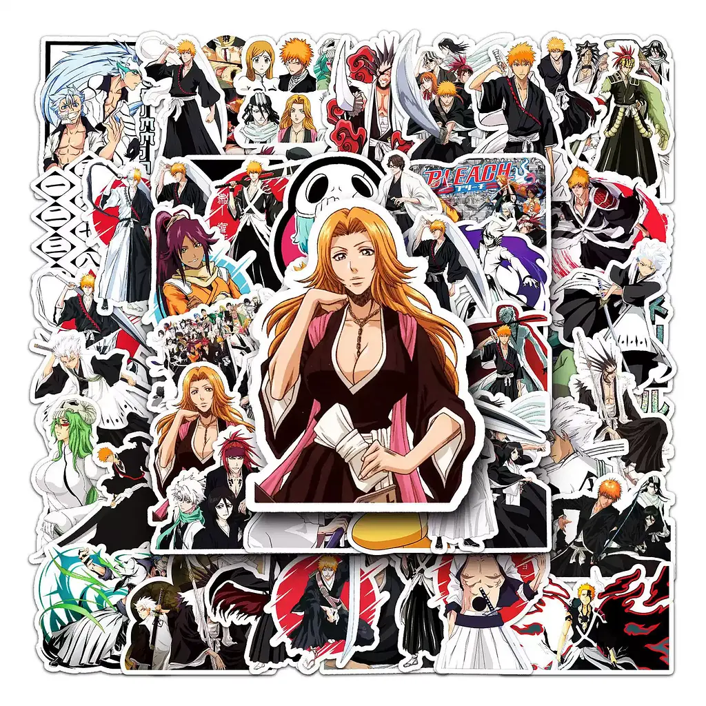 Стікерпак Бліч Набір наклейок GeekLand Bleach 50 штук - фото 6