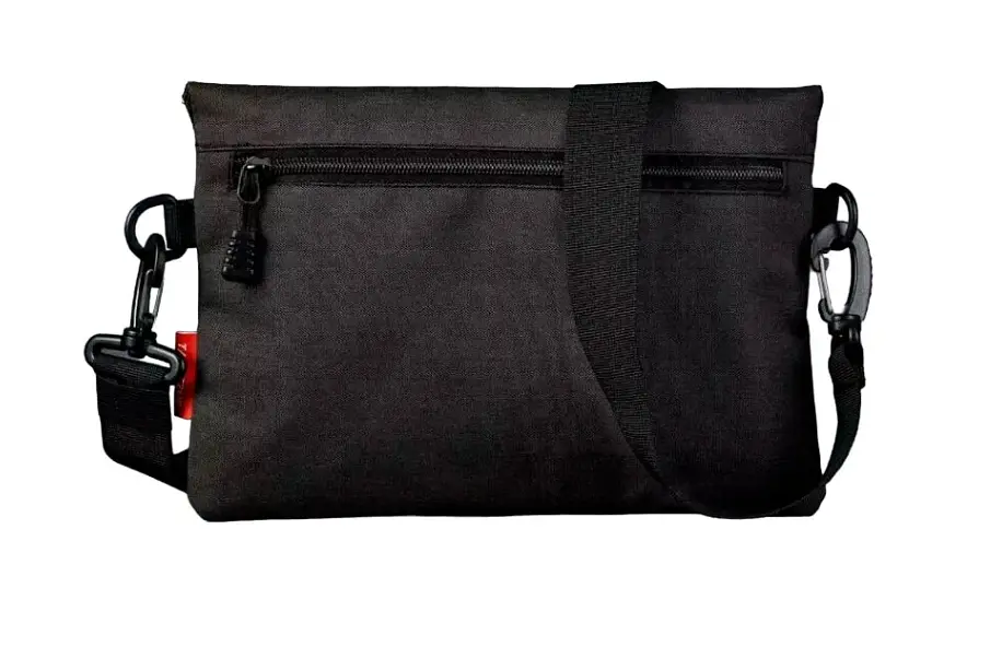 Сумка Xiaomi Tanjiezhe Explorer Dual-Use Magnetic Buckle Canvas Bag Black 3260422 - фото 3