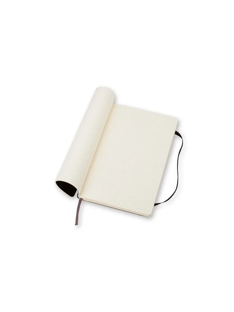 Записник Moleskine Classic середній, Клітинка Чорний М’який (QP617) - фото 4