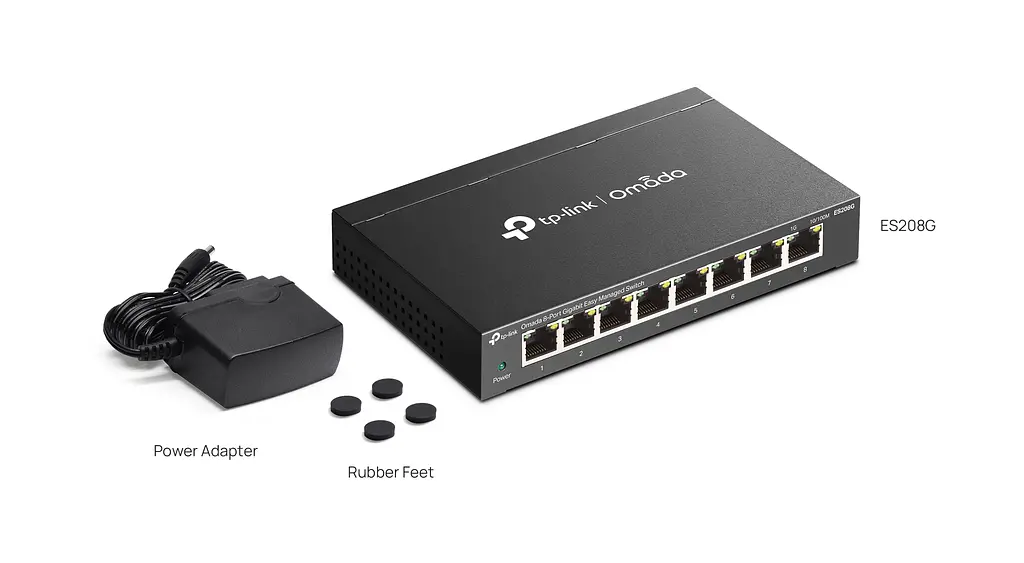 Комутатор ES208G 8xGE, WebSmart TP-Link teh0018252 - фото 3