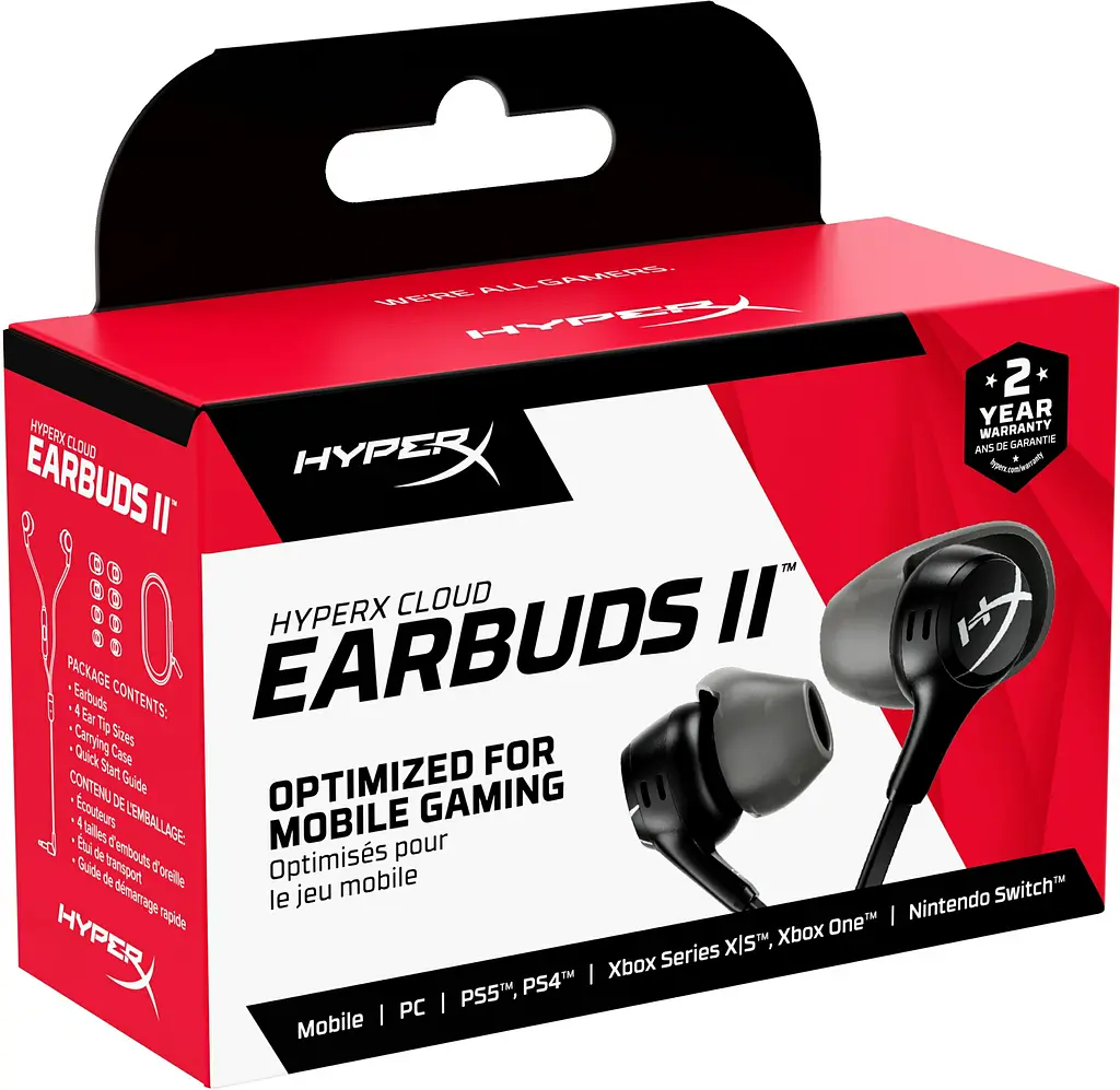Навушники HyperX Cloud Earbuds II Black (70N24AA) - фото 7