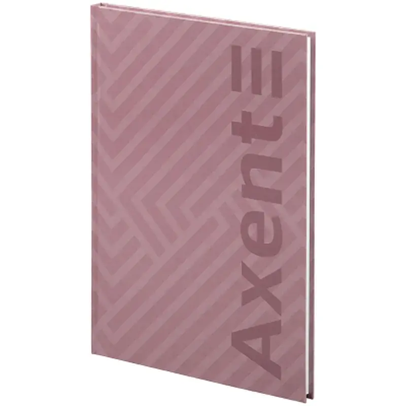 Книга записна Axent A4 Pattern, 96 аркушів, клітинка, рожева (8425-4-A) - фото 2
