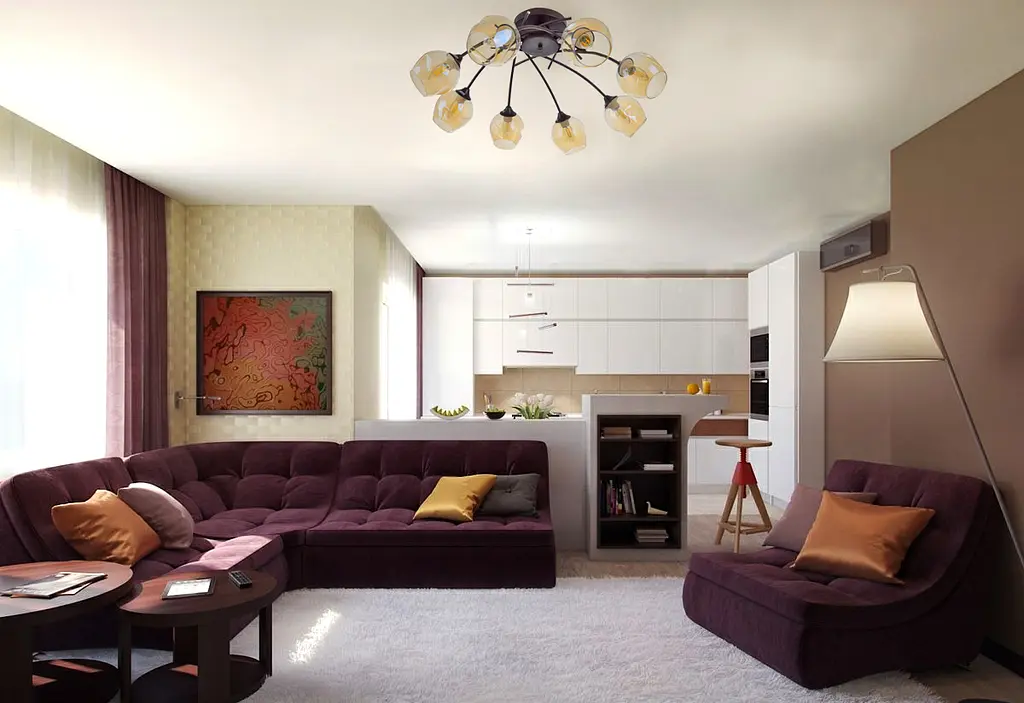 Люстра потолочная Brille E27 60W BR (LK-678C/8) - фото 2