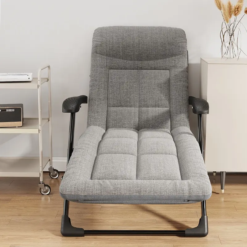 Раскладное кресло кровать со встроенным матрасом Leobro Grey (LB-FCB-G3-GRY) - фото 2