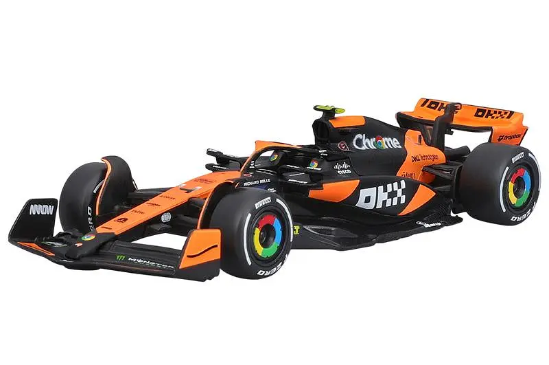 Іграшкова машинка гоночний болід McLaren MCL38 2024 1:43 Bburago 18-38214 - фото 3