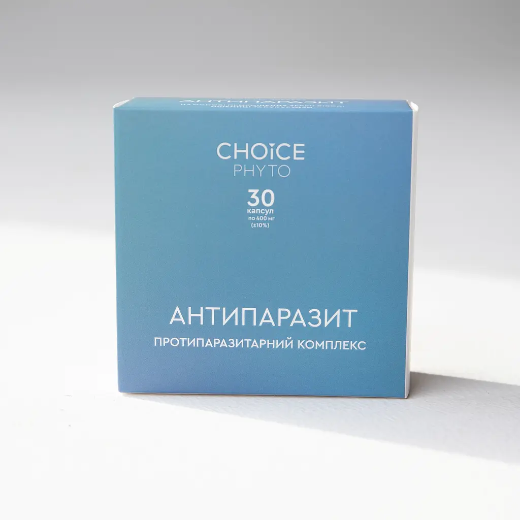 Протипаразитарний комплекс Антипаразит CHOICE PHYTO 30 капсул