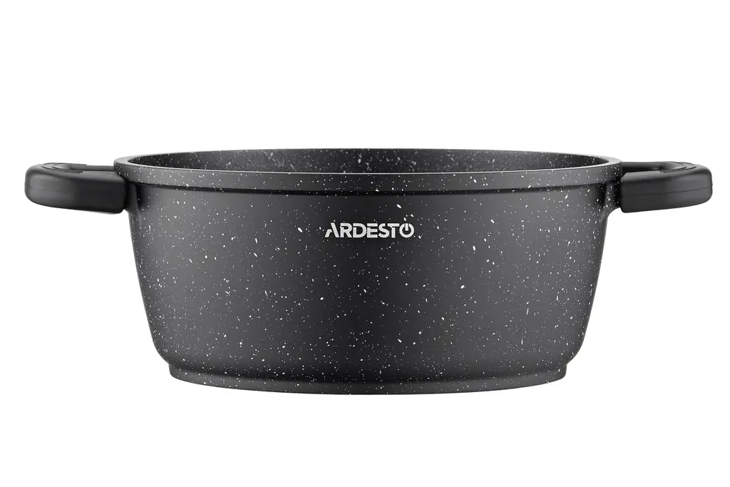 Каструля з кришкою Ardesto Anzio AR2424GE 24 см 4.4 л чорна - фото 7