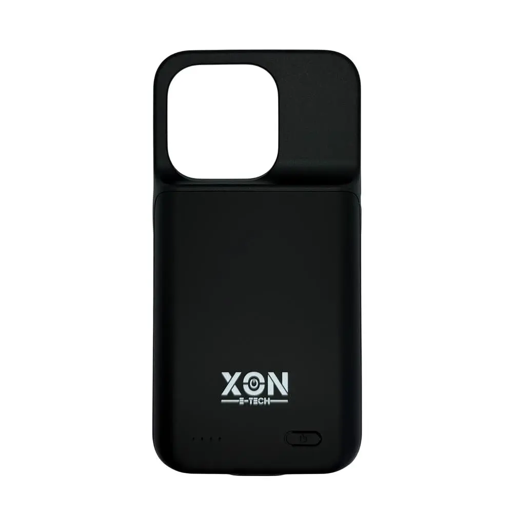 Чохол-акумулятор XON PowerCase для iPhone 15 Pro 5000 mAh Чорний (PCBS1115350B 4722)