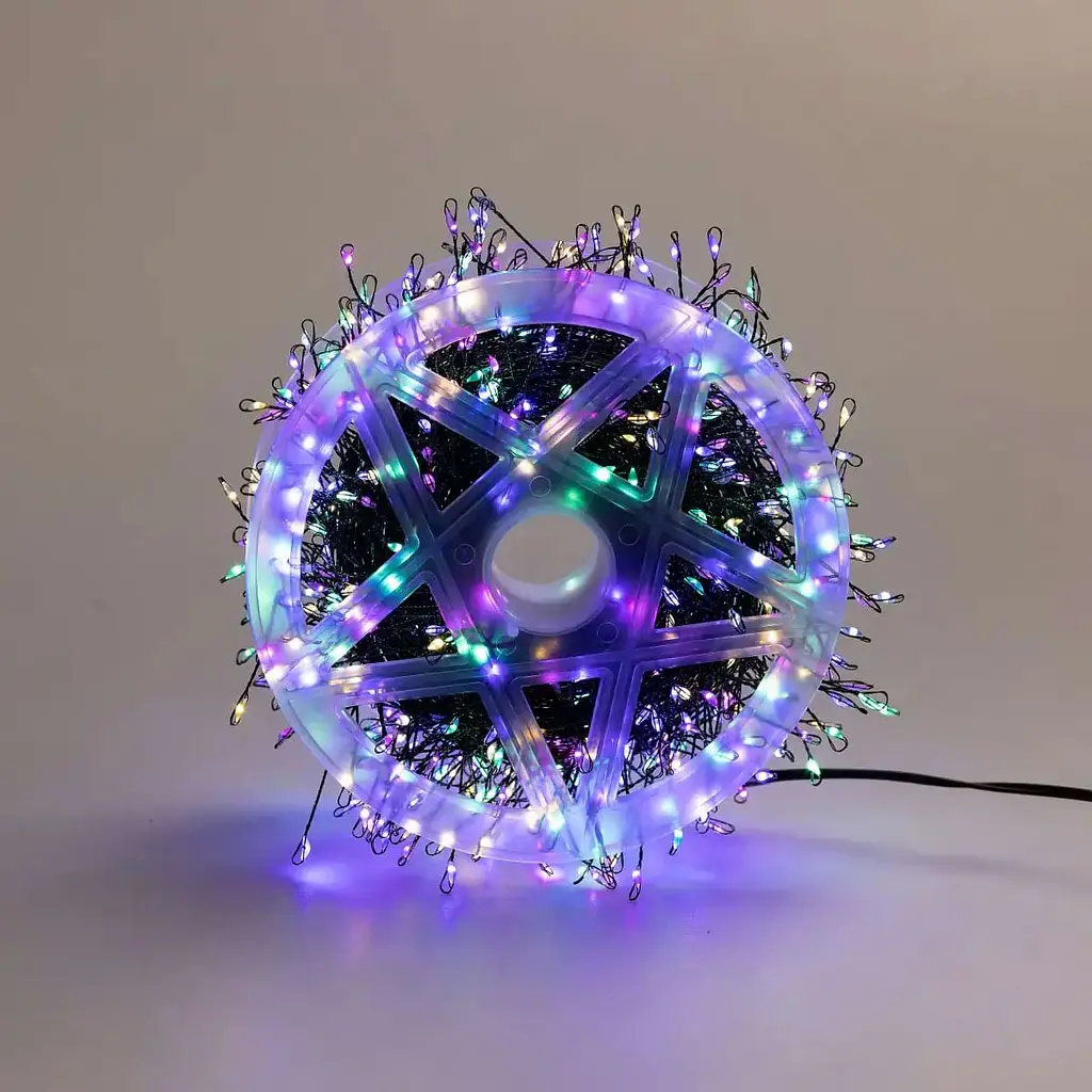 Гірлянда-нитка GarlandoPro Хвойна лапа 640 LED 30 м, мультиколор (D1750ML) - фото 5
