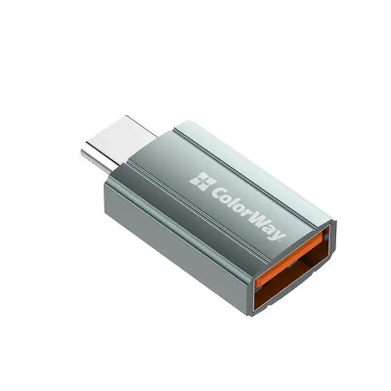 Перехідник USB-A toUSB-C ColorWay (CW-AD-AC) - фото 6